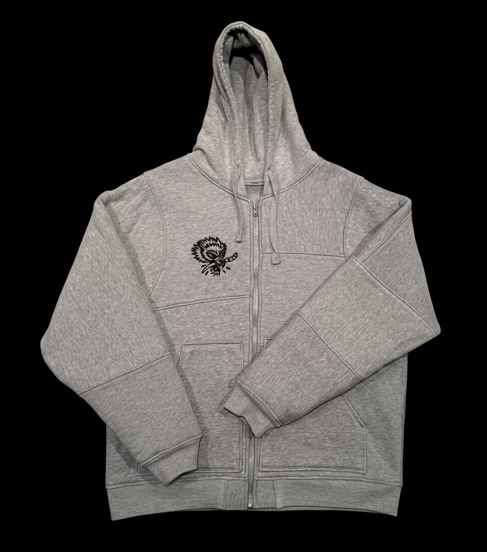 Third Supply Upcycled Lone Wolf Scrap Jacket