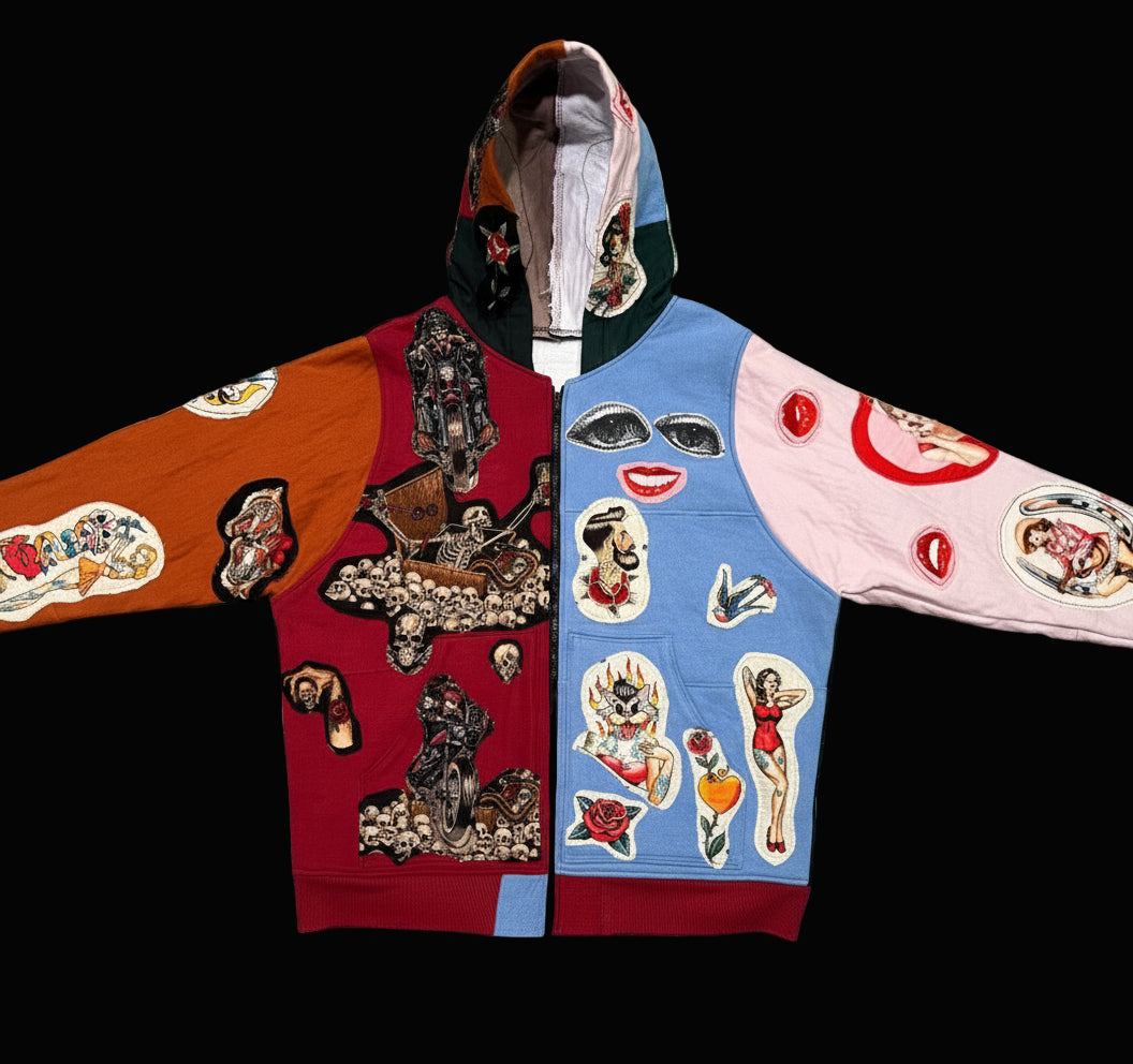 Third Supply Colorful Upcycled Jacket