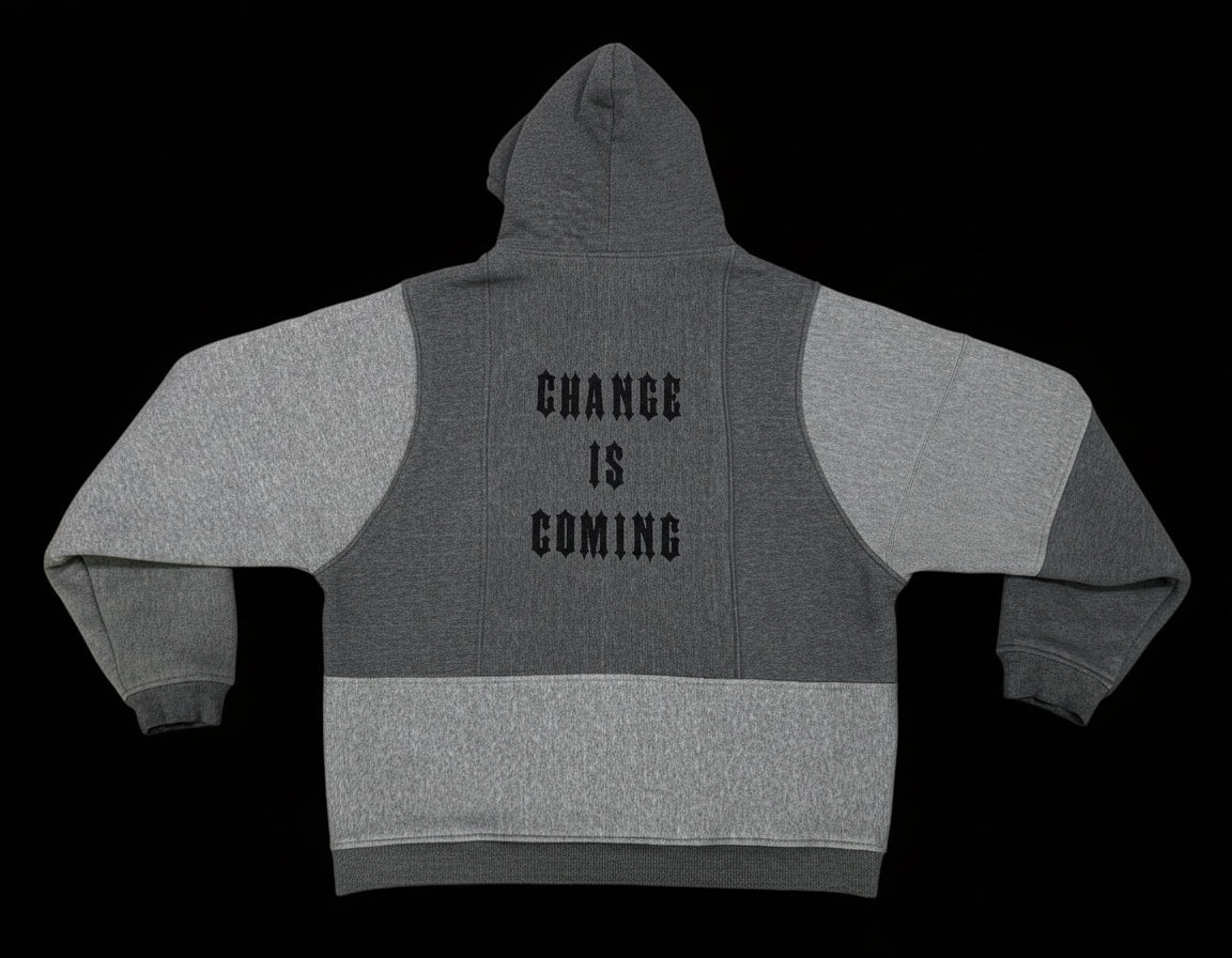THIRD SUPPLY UPCYCLED SCRAP HOODIE